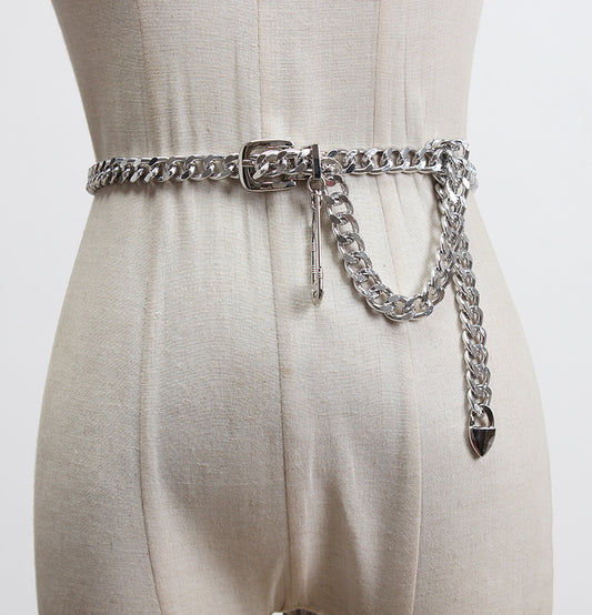 Women's Pendant Belt Chain