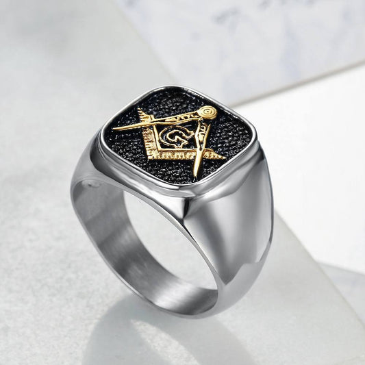 Religious Men's Ring