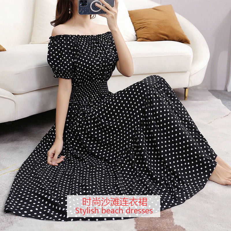 Women's Silk Floral Dress
