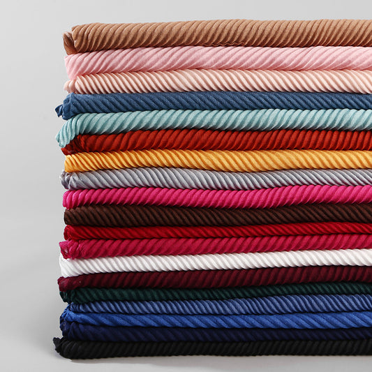 Pleated Scarf Women's