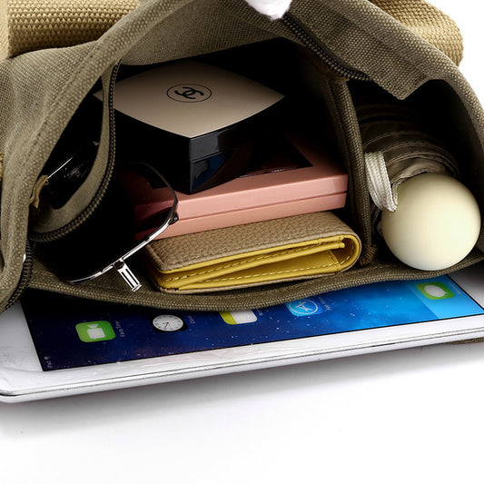 Trendy All-match Canvas Bag