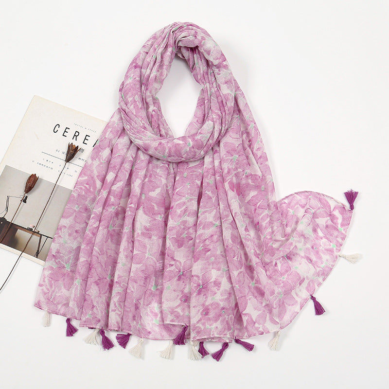 Women Linen Scarf