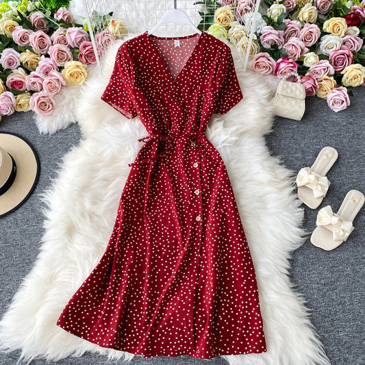 Elegant Chiffon Dress Women