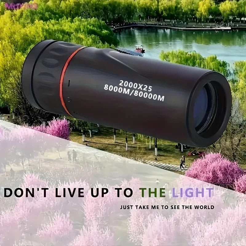 Compact 2000X25 Hd Monocular Telescope