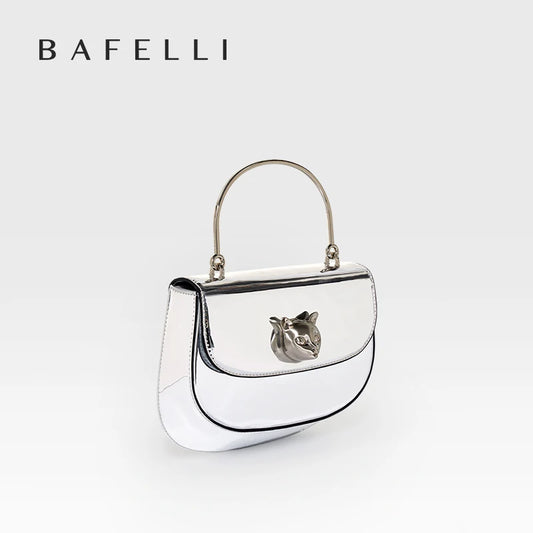 BAFELLI 2023 CAT STYLE LUXURY LEATHER EVENING BAG