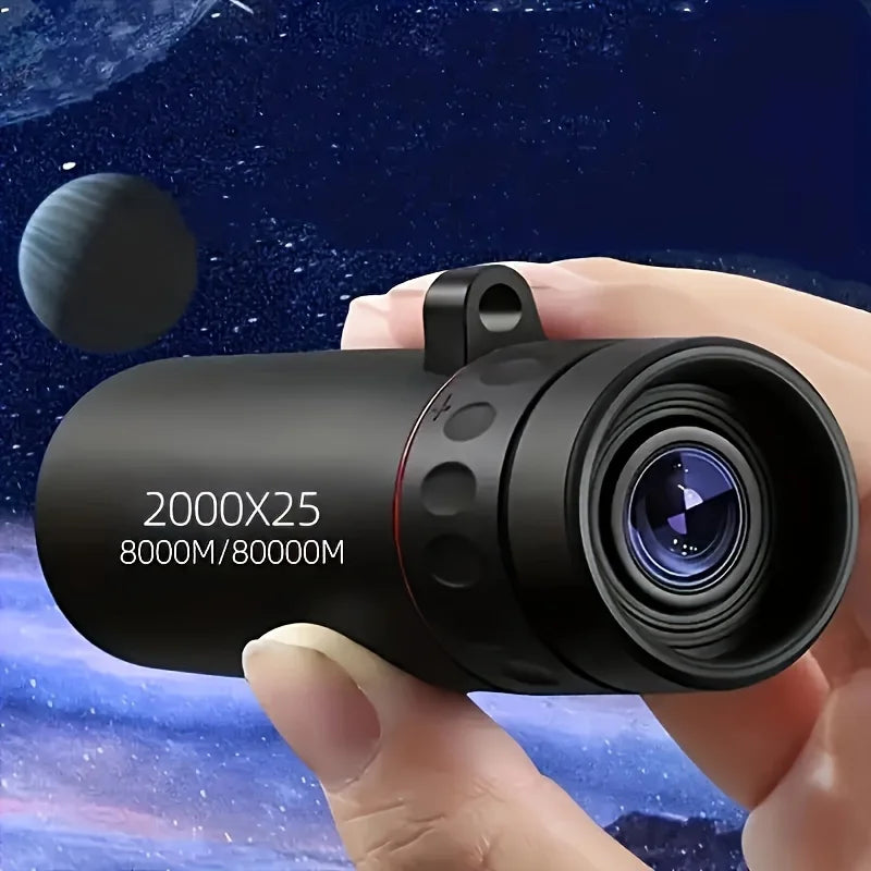 Compact 2000X25 Hd Monocular Telescope
