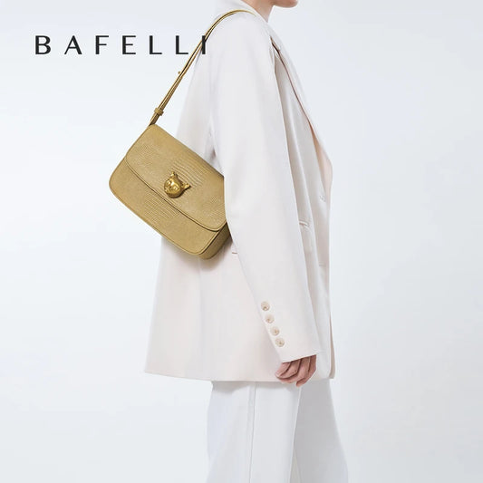 BAFELLI 2023 NEW TREND BOXY BAG LEATHER