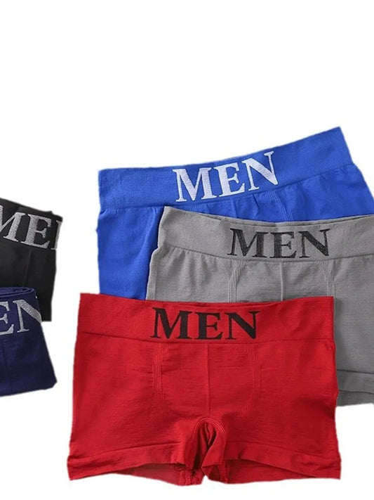 Men's High Elastic Comfortable Boxer Briefs