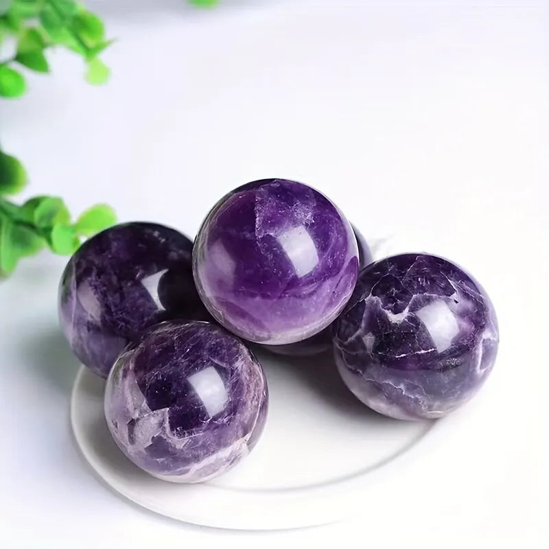 Amethyst Healing Crystal Energy Crystal Ball