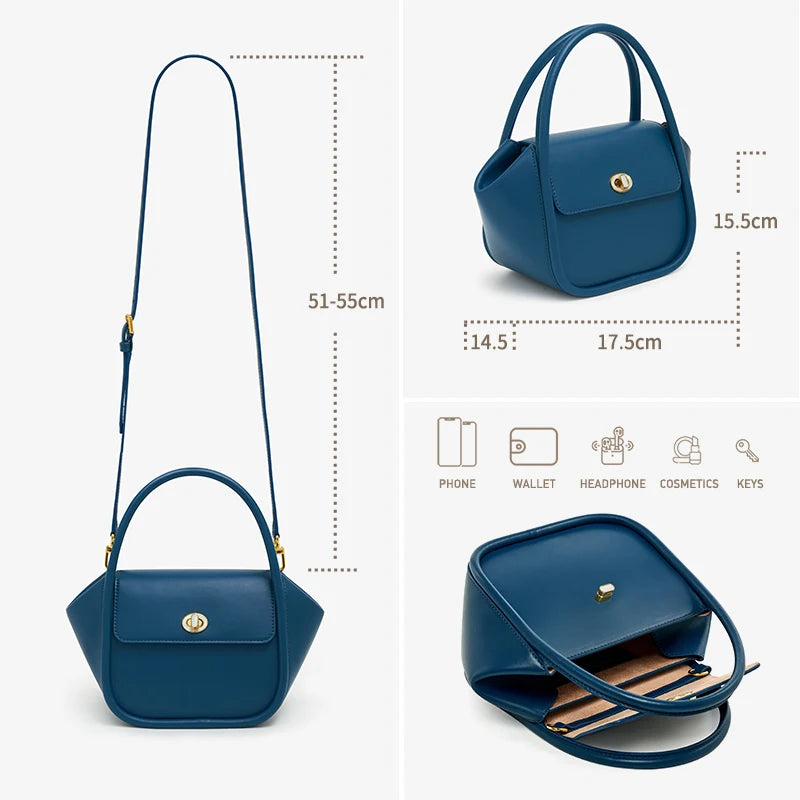 BAFELLI NEW 2023 WOMEN'S LUXURY LEATHER ORIGINAL LEATHER