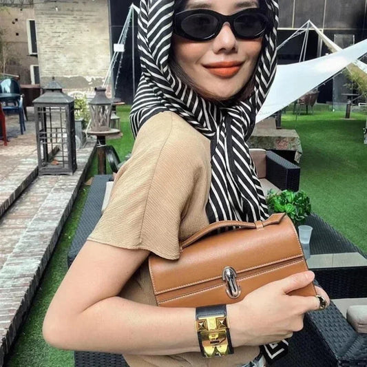 SAVETTE Ladies Leather Suede Bag