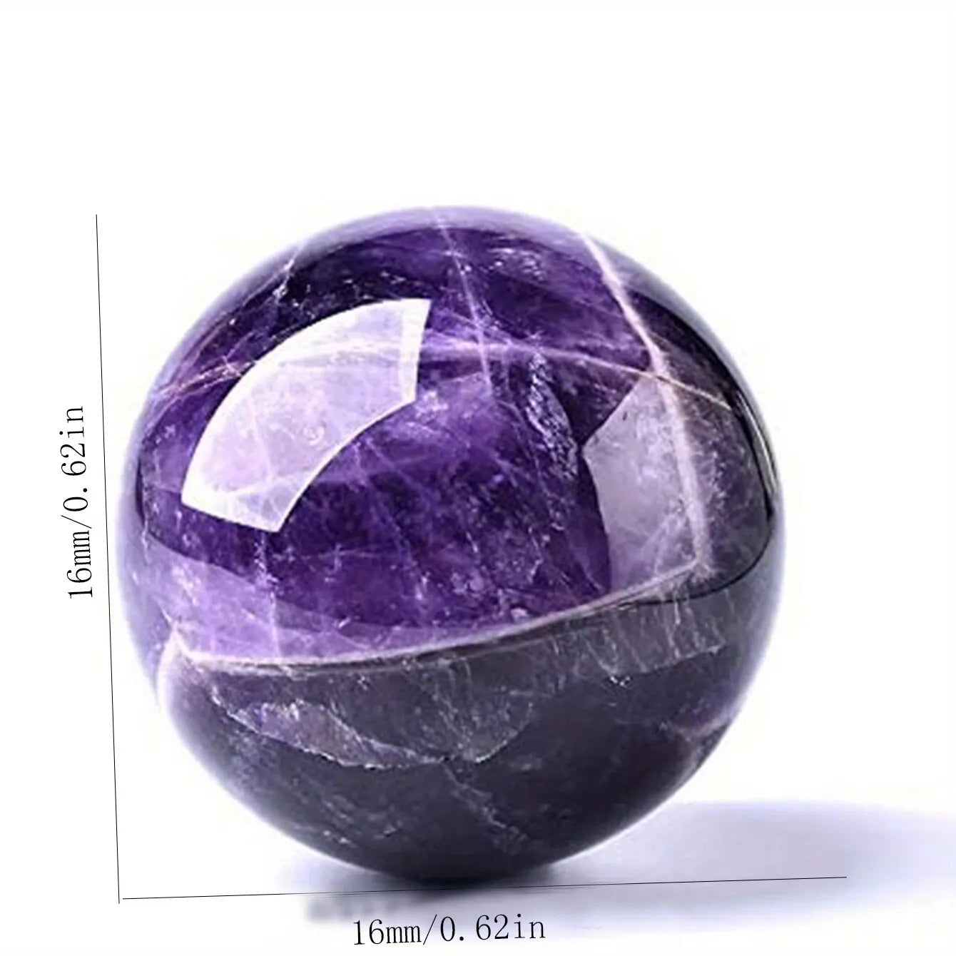 Amethyst Healing Crystal Energy Crystal Ball