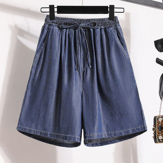 Lyocell Denim Shorts Women