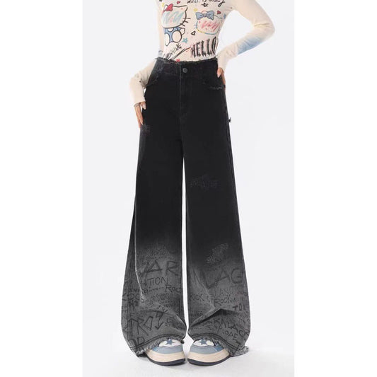 High Waist Wide-leg Trousers Women