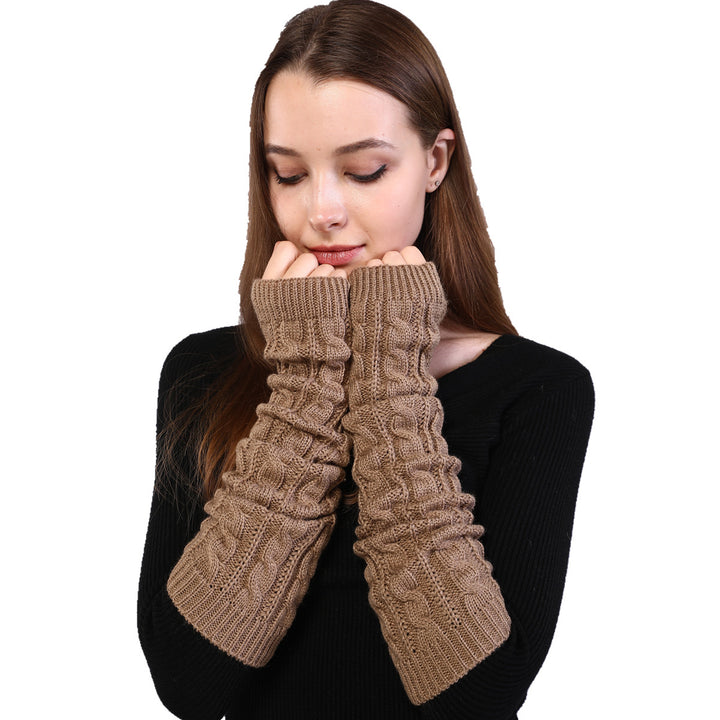 Warm Fingerless Sleeve Arm Cover