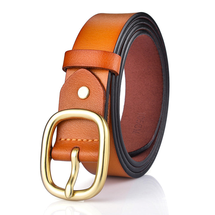 Versatile Genuine Leather Belt