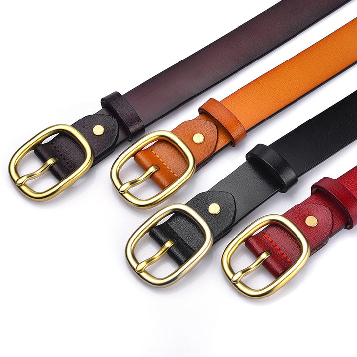 Versatile Genuine Leather Belt