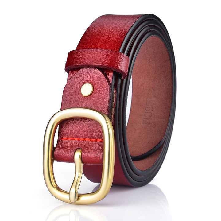 Versatile Genuine Leather Belt