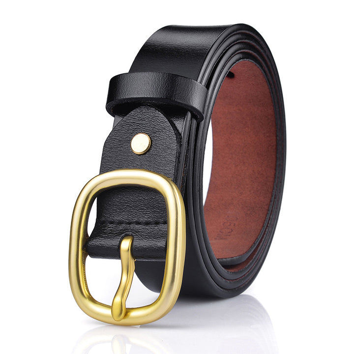 Versatile Genuine Leather Belt