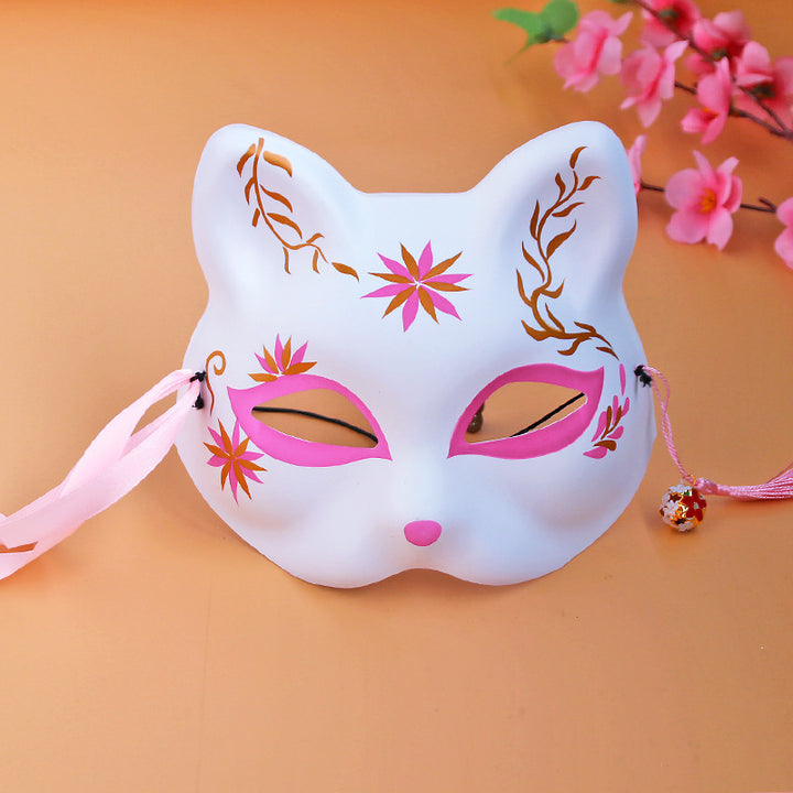 Japanese Style Fox Cat Face Mask