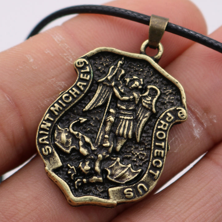 Vintage Amulet Religious Necklace