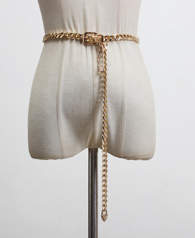 Women's Pendant Belt Chain
