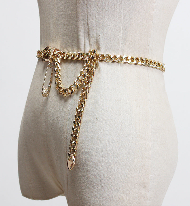 Women's Pendant Belt Chain