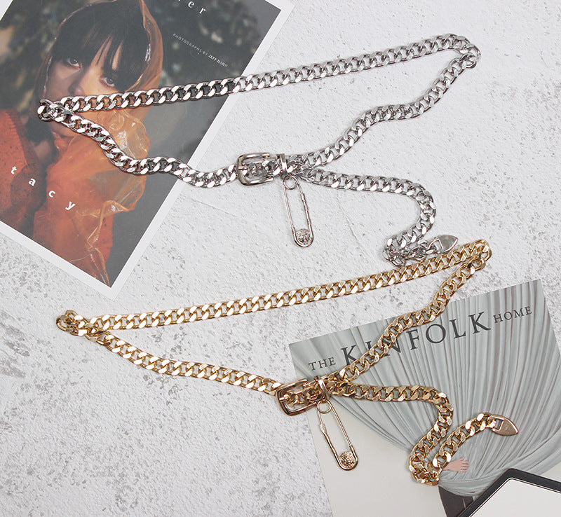 Women's Pendant Belt Chain