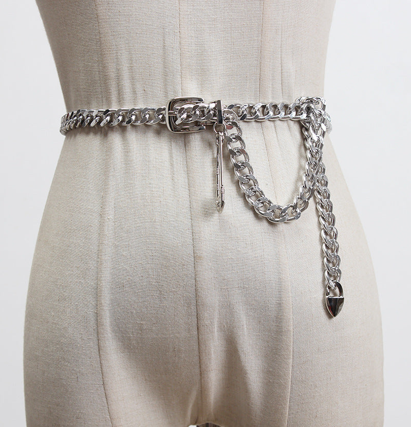 Women's Pendant Belt Chain