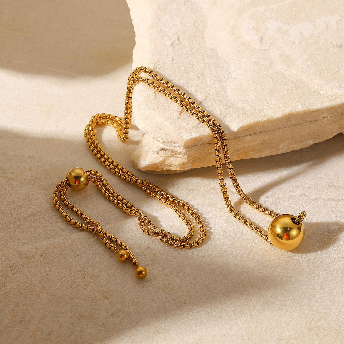 Women's 18K Gold Stainless Necklace