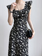 Ruffled Floral Women