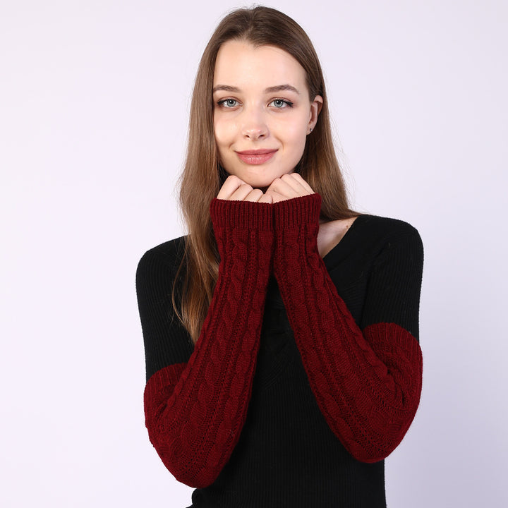 Warm Fingerless Sleeve Arm Cover