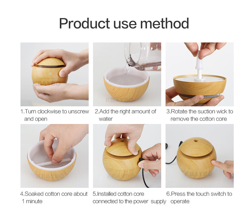 Cold Steam Diffuser Air Humidifier