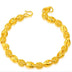 Gold-plated brass bracelet