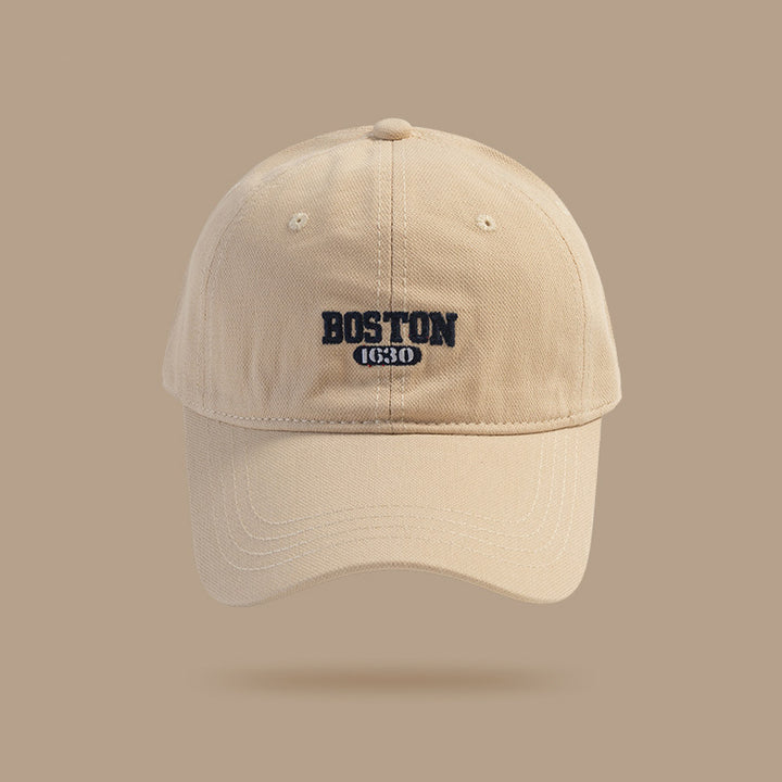 Embroidery Peaked Hat