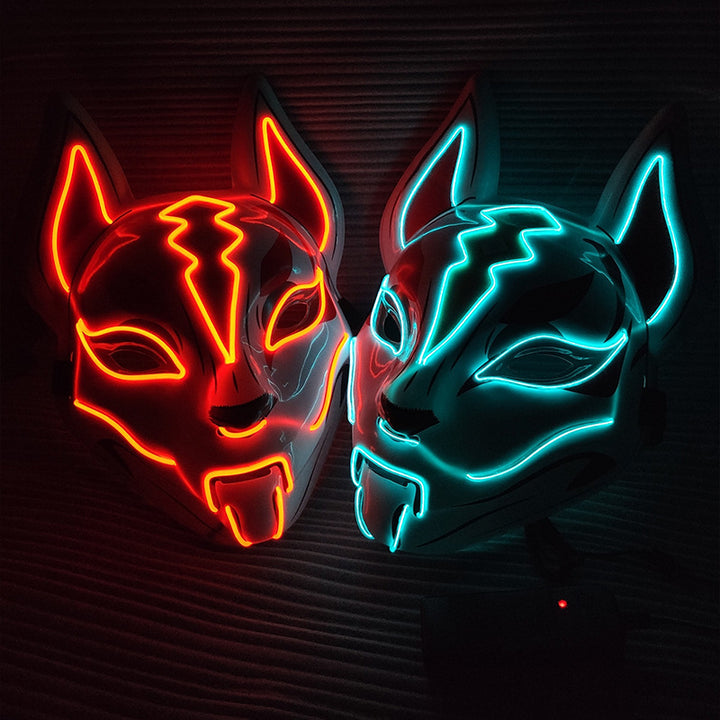 Glowing Cat Face Mask For Women