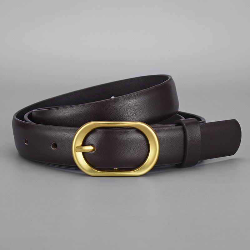 Trendy Unique Thin Belt