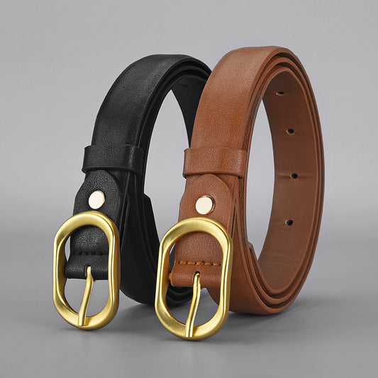 Trendy Unique Thin Belt