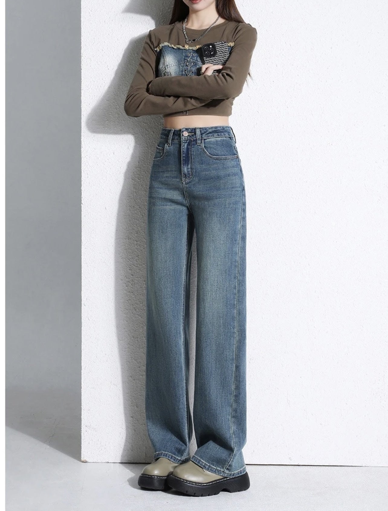 Women All-matching Jeans