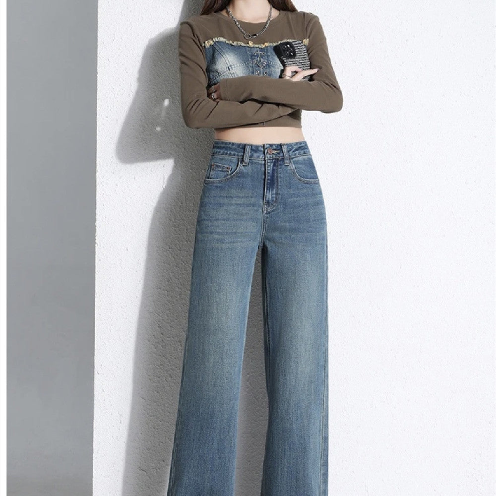Women All-matching Jeans