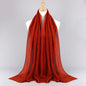 Pleated Scarf Women's