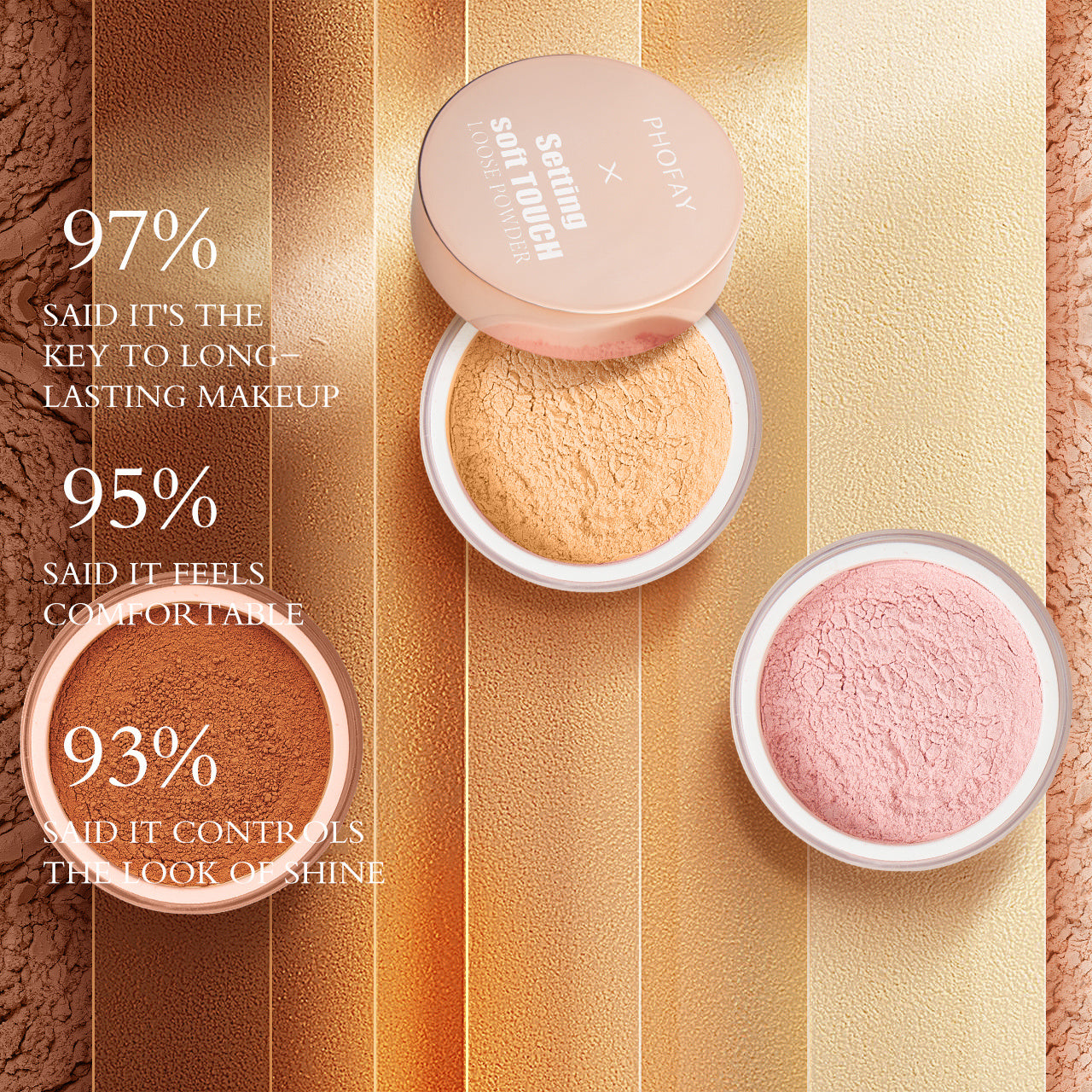 PHOFAY Setting Loose Powder