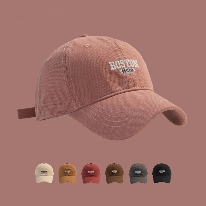 Embroidery Peaked Hat