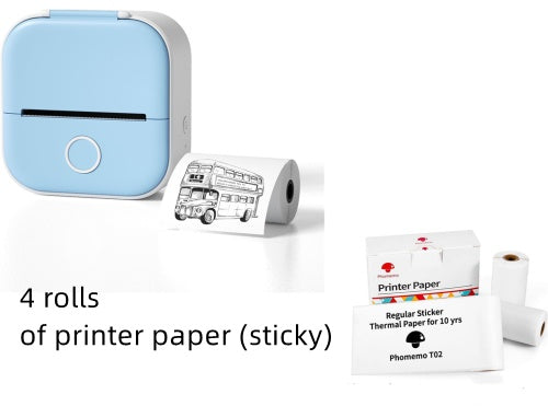 Portable Thermal Label Printer