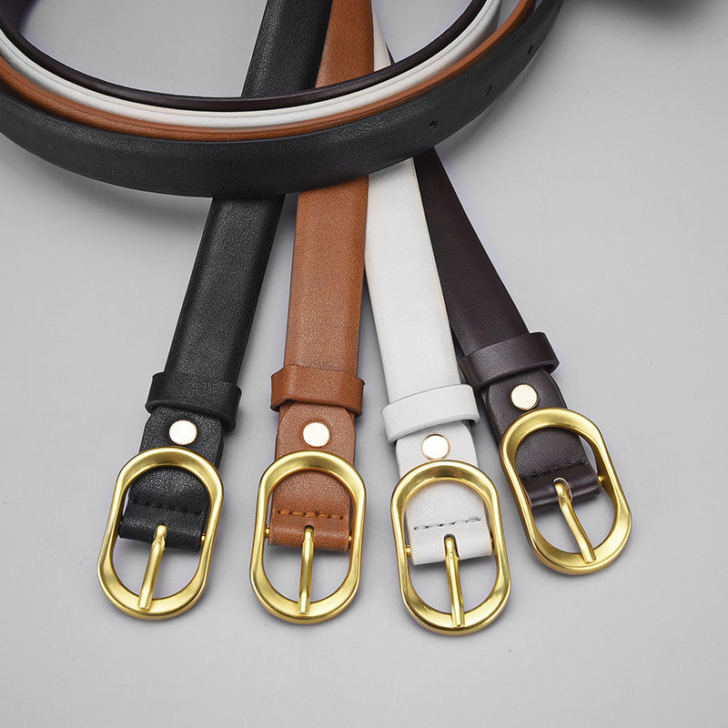 Trendy Unique Thin Belt