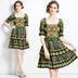 French Retro Dress Women