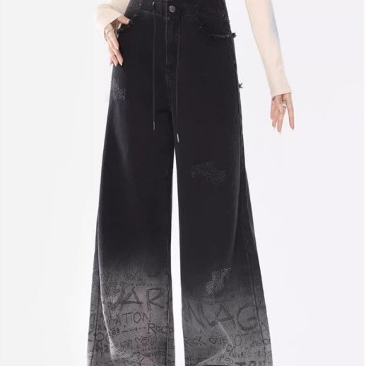 High Waist Wide-leg Trousers Women