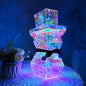LED Glow Santa Claus Snowman
