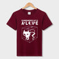 Cotton Short Sleeve T Shirt Men's