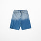 Gradient Denim Shorts Men's
